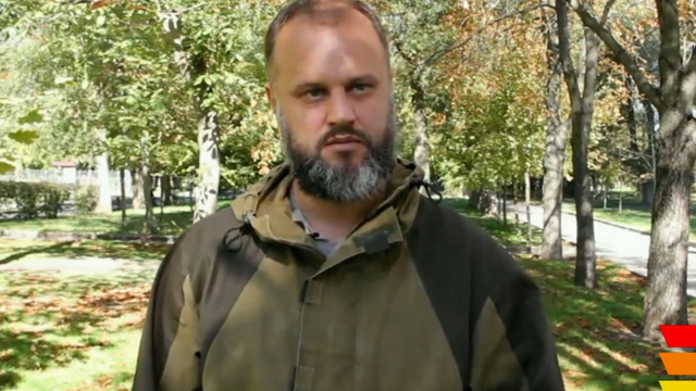 Pavel Gubarev, the self-proclaimed “people’s governor” of occupied Donetsk Oblast in 2014.