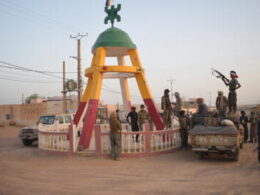 Rebels of the Azawad Liberation Front (FLA) coalition in the city of Kidal. Photo: Abdollah Ag Mohamed