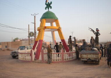Rebels of the Azawad Liberation Front (FLA) coalition in the city of Kidal. Photo: Abdollah Ag Mohamed