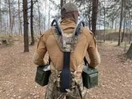 The “Gyurza-1” exoskeleton. Image: Military Trade