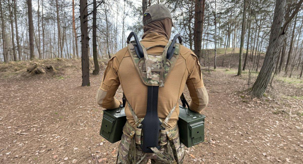 The “Gyurza-1” exoskeleton. Image: Military Trade