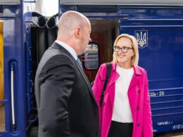 Acting US ambassador to Ukraine Julie Davis, 5 May 2025. Photo: US Embassy in Ukraine on Instagram