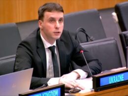 ukraine tells un russia killing journalists jailing terrorists · post ukraine's first secretary dmytro tymoshenko 630_360_1777333395-775 news ukrainian reports