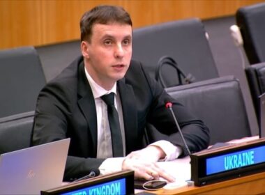 ukraine tells un russia killing journalists jailing terrorists · post ukraine's first secretary dmytro tymoshenko 630_360_1777333395-775 news ukrainian reports