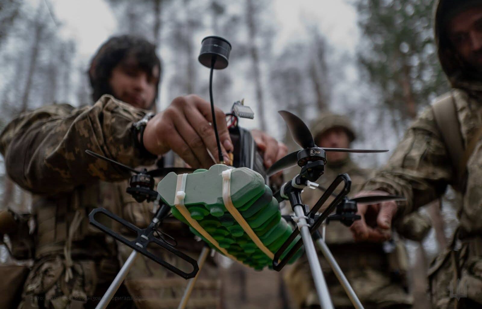 A Ukrainain soldier with a drone. Source: Ukraine's General Staff