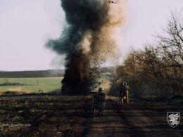 Ukrainian soldiers at the tactical training Source: The 95th Air Assault Brigade