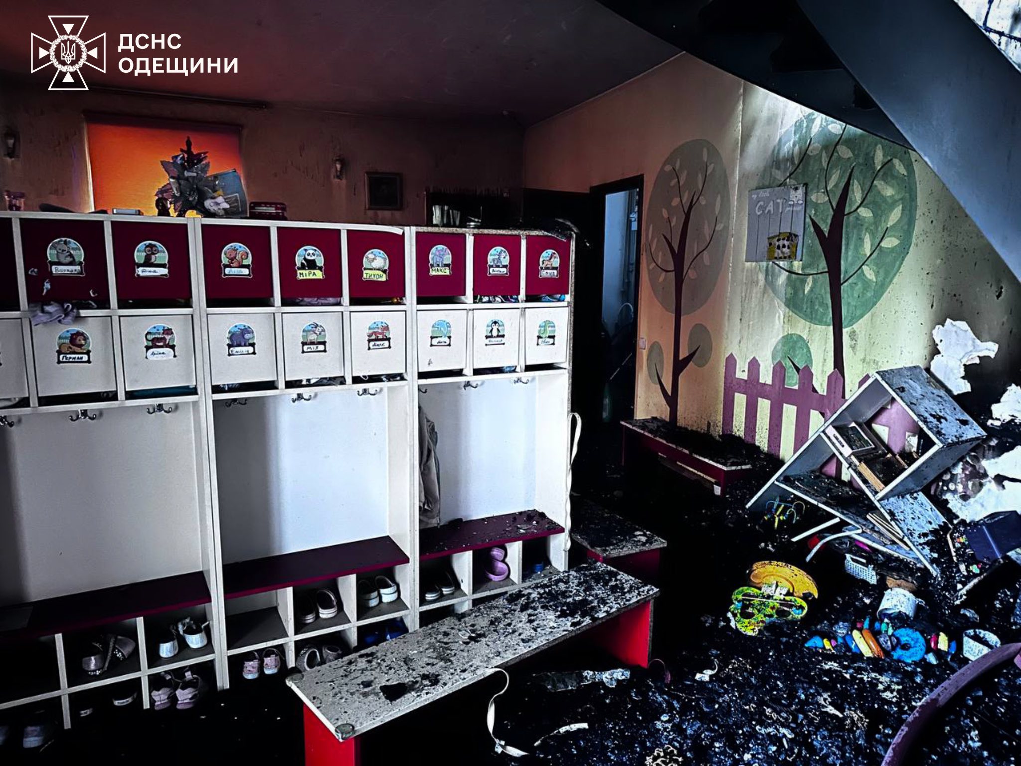 The aftermath of a Russian drone assault on Odesa. Source: Ukraine's Emergency Service