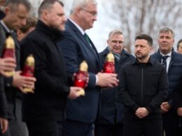 Ukrainian President Volodymyr Zelenskyy on the 40th anniveersary of the Chornobyl nuclear disaster, 26 April 2026. Photo: Ukrainian President's Office