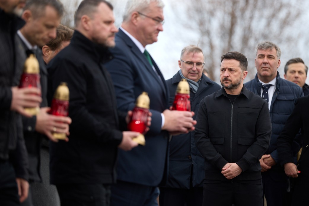 Ukrainian President Volodymyr Zelenskyy on the 40th anniveersary of the Chornobyl nuclear disaster, 26 April 2026. Photo: Ukrainian President's Office