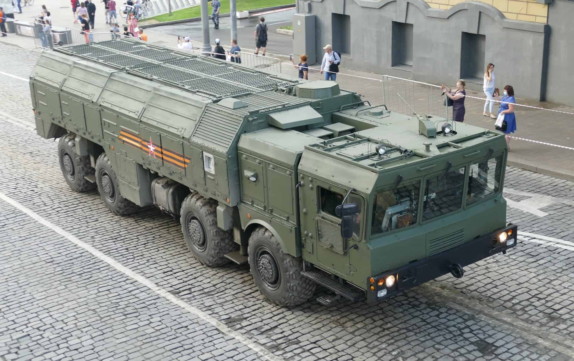 Russian Iskander-M missile system, 2020. Illustrative photo. Photo from Russian government sources via Militarnyi