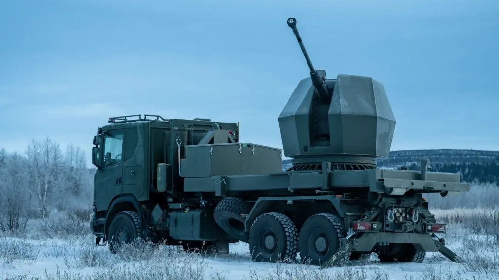 Tridon air defense BAE Systems cannon
