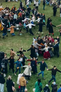 Ukrainian traditions easter haivky revival folk songs dancing