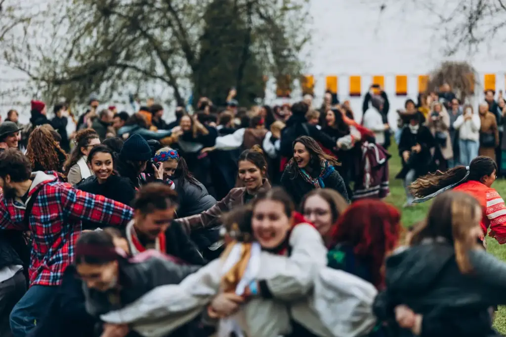 Ukrainian traditions easter haivky revival folk songs dancing