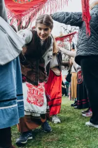 Ukrainian traditions easter haivky revival folk songs dancing