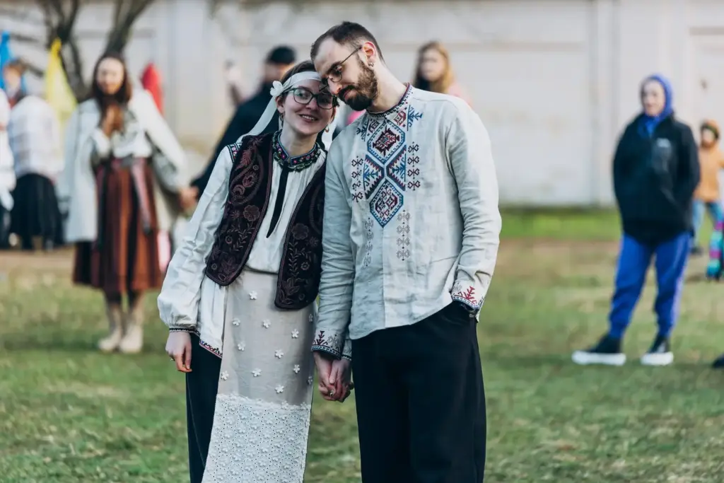 Ukrainian traditions easter haivky revival folk songs dancing