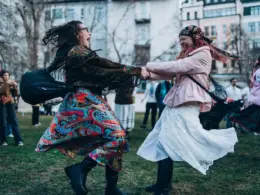 Ukrainian traditions easter haivky revival folk songs dancing