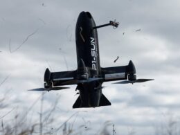 P1-Sun interceptor drones produced by Ukrainian defense tech company Skyfall