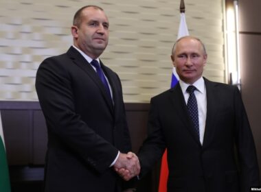 bulgaria's eighth election five years today — frontrunner could become eu's new orbán ukraine · post bulgarian then-president rumen radev (left) meets russian president vladimir putin sochi russia 22 2018