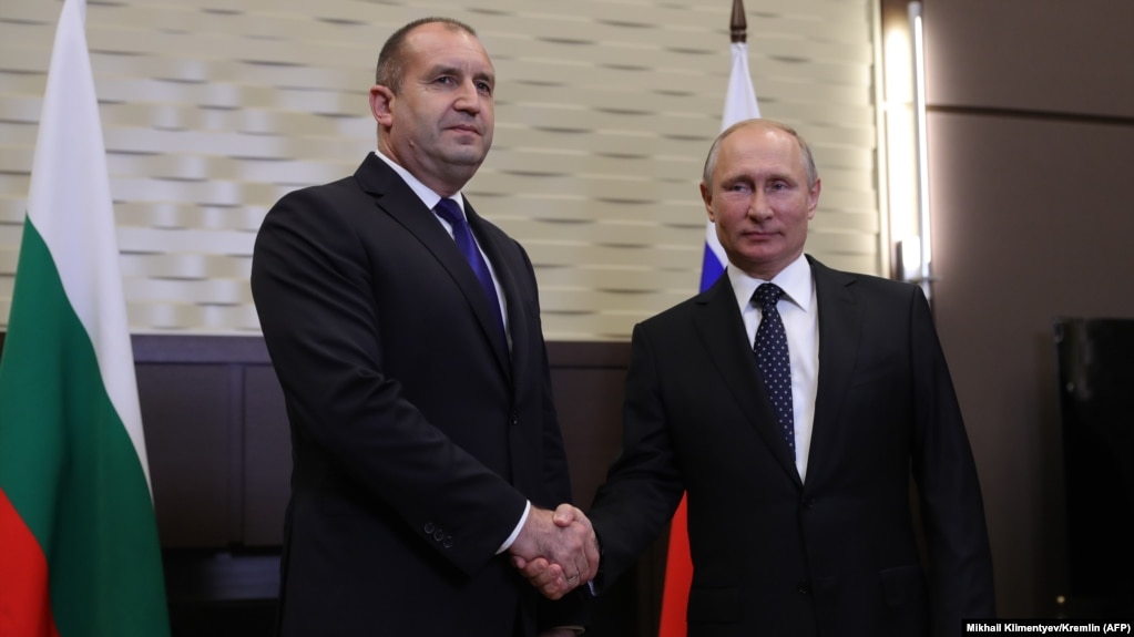 bulgaria's eighth election five years today — frontrunner could become eu's new orbán ukraine · post bulgarian then-president rumen radev (left) meets russian president vladimir putin sochi russia 22 2018