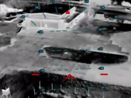 Ukraine’s Security Service (SBU) carried out a coordinated overnight strike on Russian military assets in occupied Crimea