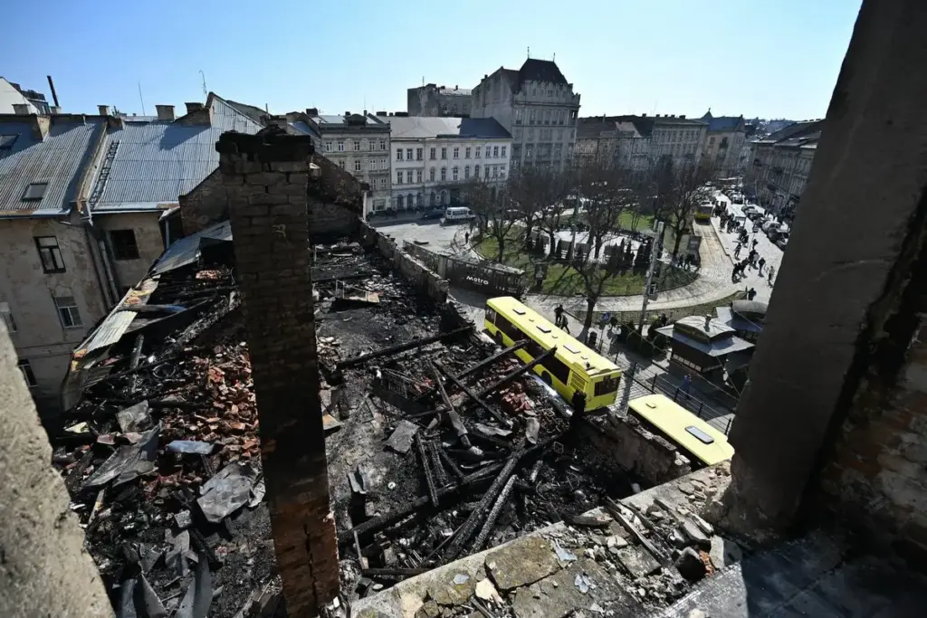 Lviv shahed attack Russian drones Ukraine