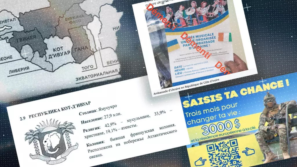 Russia Targets West Africa: Leaked Docs Reveal Four Anti-Ukraine Campaigns in Ivory Coast