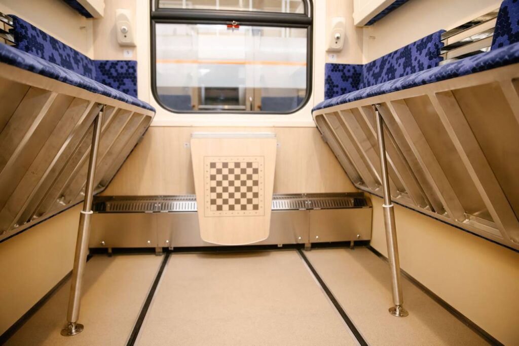new sleeper cars for trains of ukrzaliznytsia