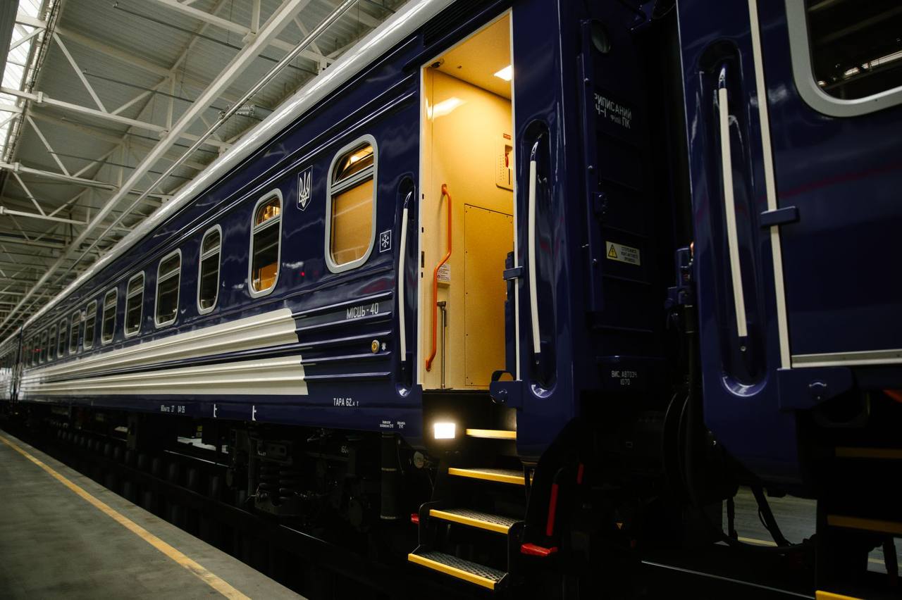 new sleeper cars for trains of ukrzaliznytsia