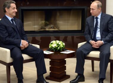 vladimir putin and nicolas sarkozy
