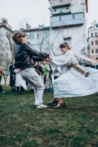 Ukrainian traditions easter haivky revival folk songs dancing