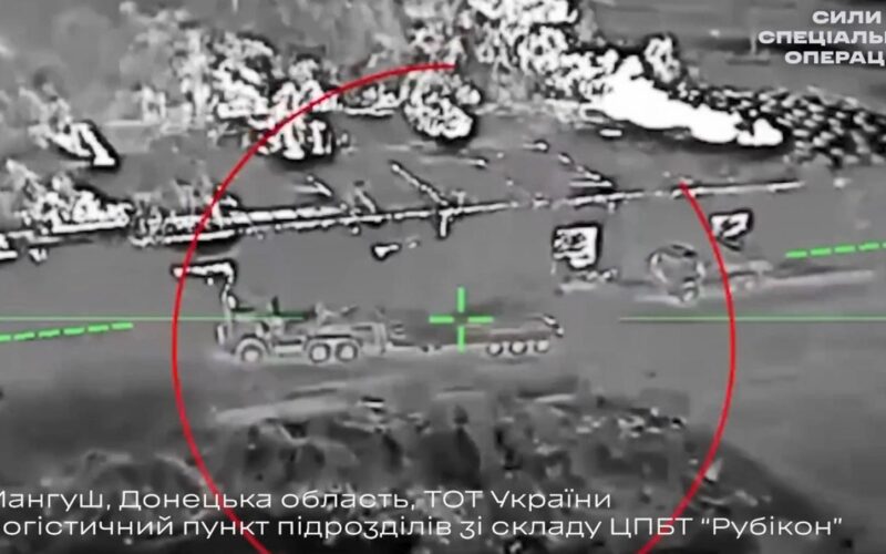 title · post thermal drone footage rubikon logistics base manhush donetsk oblast under strike overnight 16-17 2026 mahish ukraine news ukrainian reports