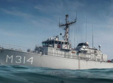 The minesweeper Zr.Ms. Makkum of the Alkmaar class from the Netherlands. Source: The Ukrainian Defense Ministry