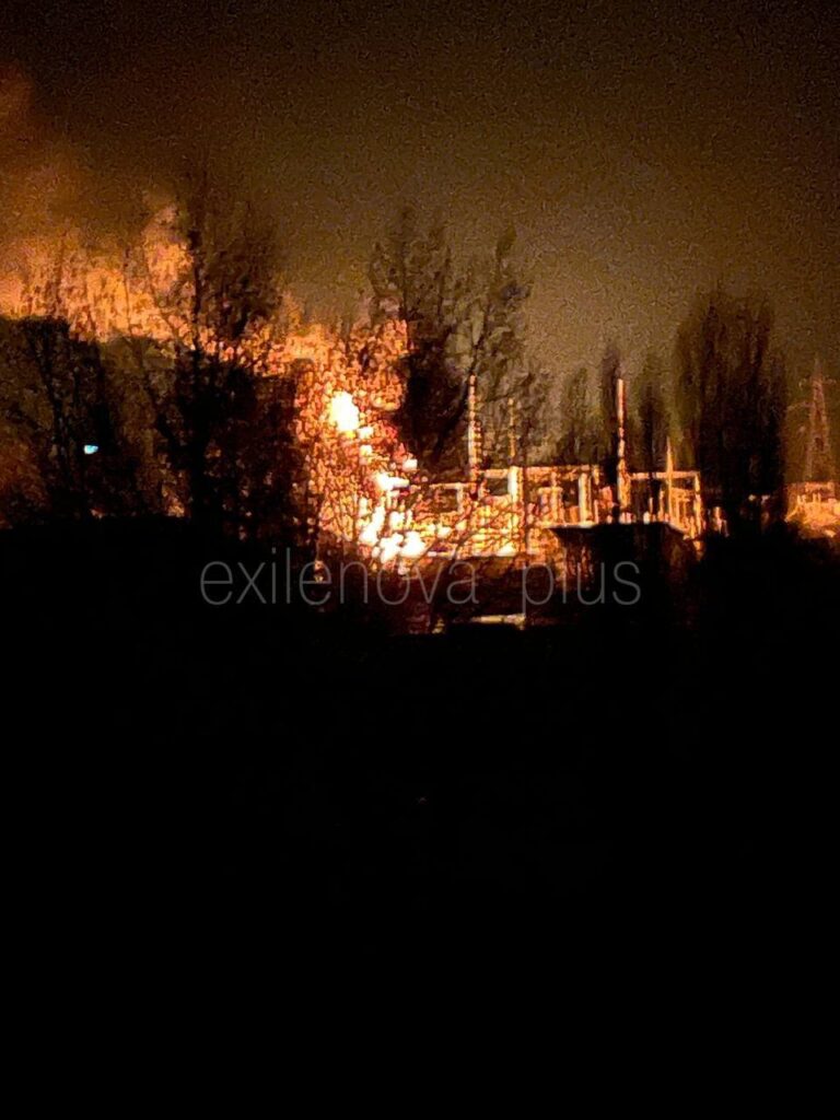 Ukrainian Drones Strike Deep: Fuel Depot and Logistics Hub Hit in Russian-Held Territory