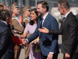 VP Vance arrives to Hungary
