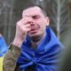 A Ukrainian soldier reacts after returning from the Russian captivity. Source: The Coordination Headquarters for the Treatment of Prisoners of War