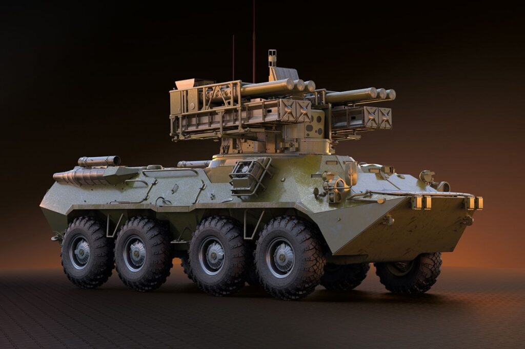 Russia's short-range air defense system