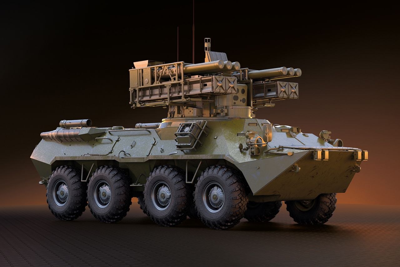 Russia's short-range air defense system