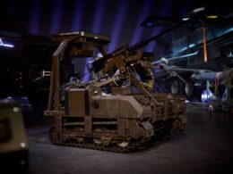 Ukraine's unmanned ground vehicle. Image: Zelenskyy