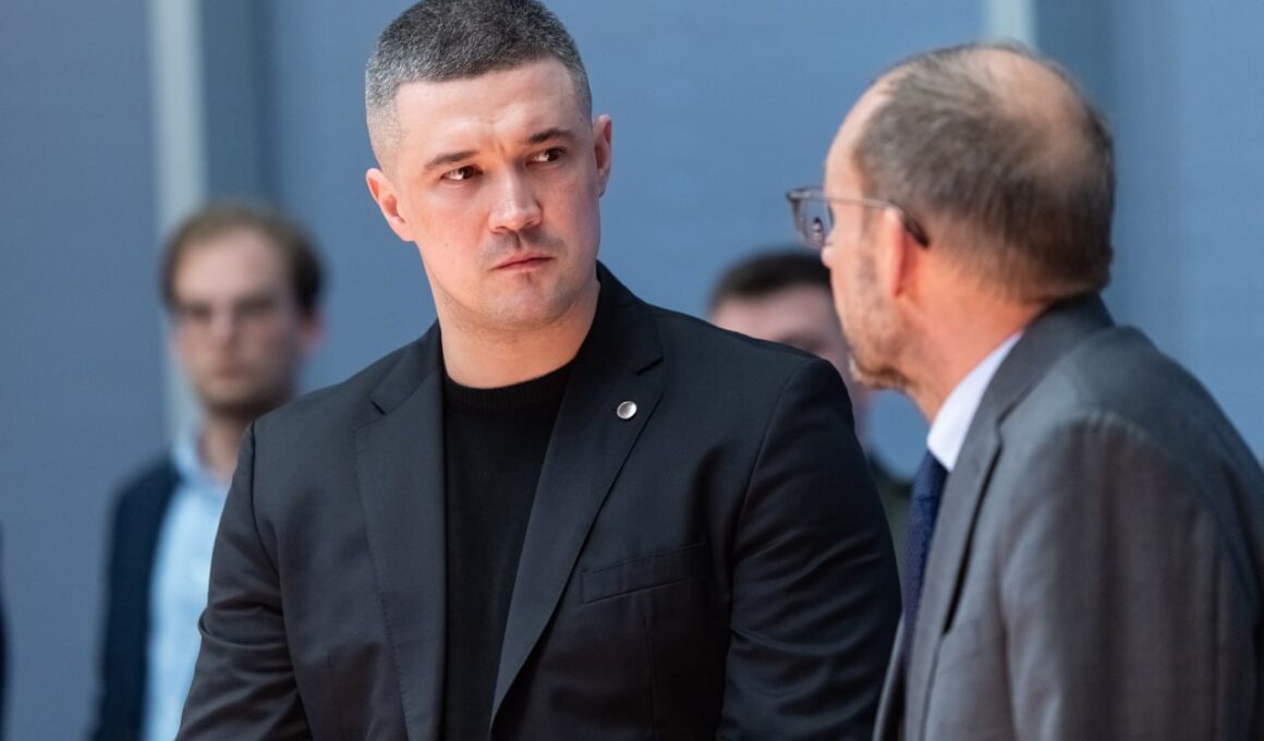 Ukrainian Defense Minister Mykhailo Fedorov in Germany, on 15 April 2026. Source: Fedorov