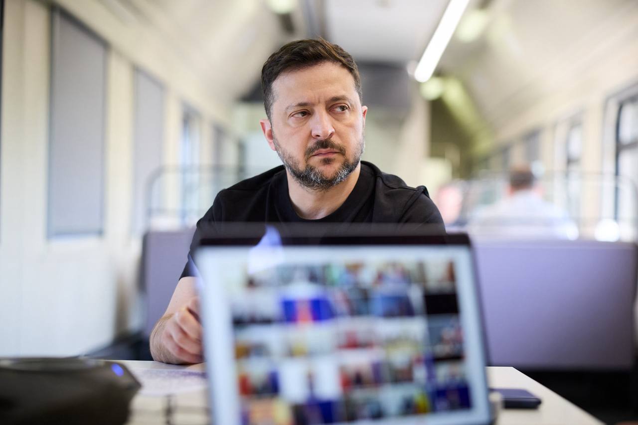 Ukrainian President Volodymyr Zelenskyy, 17 April 2026. Photo: Zelenskyy on Telegram