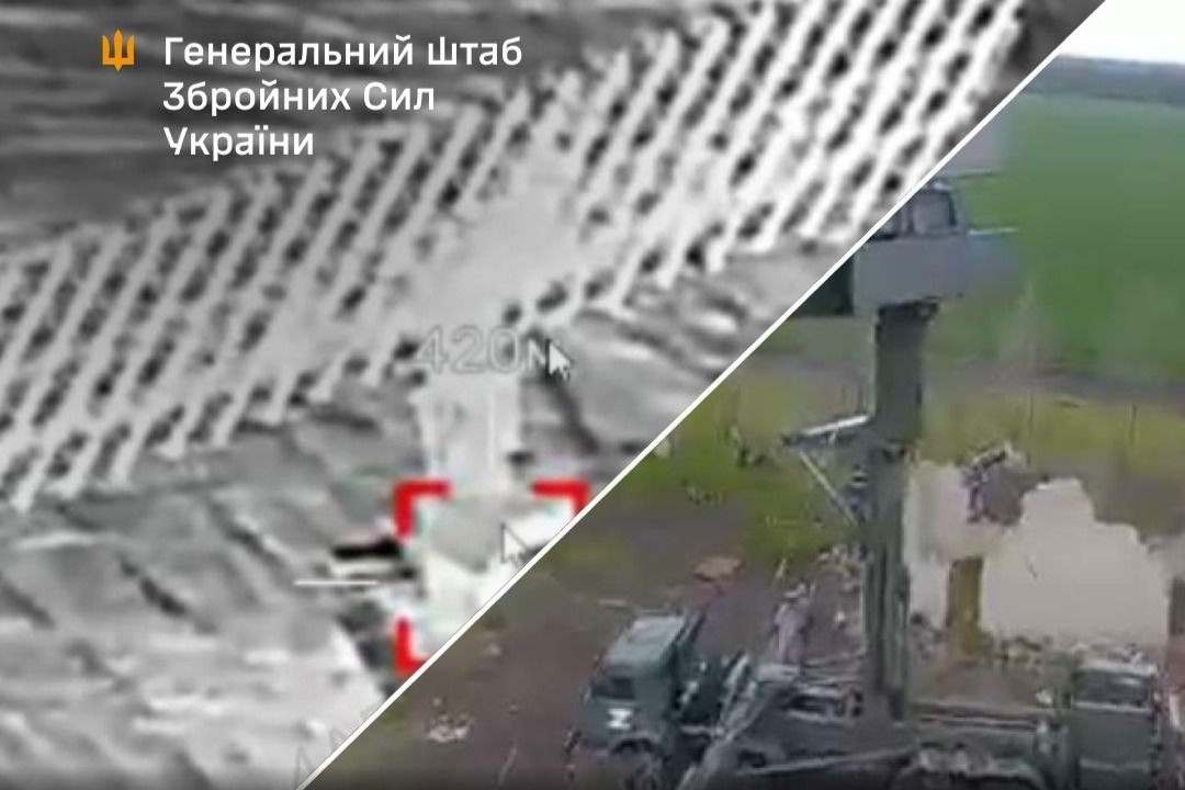 Ukrainian strikes target Russian radar systems Nebo-M and Podlyot along with command posts and logistics infrastructure, April 2026