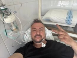 Serhiy Flash Beskresnov in a hospital. Source: Flash