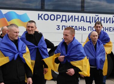 Ukraine prisoner swap April 2026 193 Ukrainian soldiers returned from Russian captivity 73rd exchange Coordination Headquarters for Treatment of Prisoners of War Zelenskyy announcement returning troops Ukraine Russia war prisoners release.