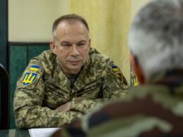 Commander-in-Chief of Ukraine's Armed Forces Oleksandr Syrskyi, 24 April 2026. Photo: Syrskyi on Telegram