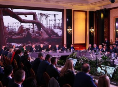 Energy officials and international partners meet during the Ukraine Energy Coordination Group (“Energy Ramstein”) session focused on winter preparations and funding for Ukraine’s energy system. Photo: Denys Shmyhal