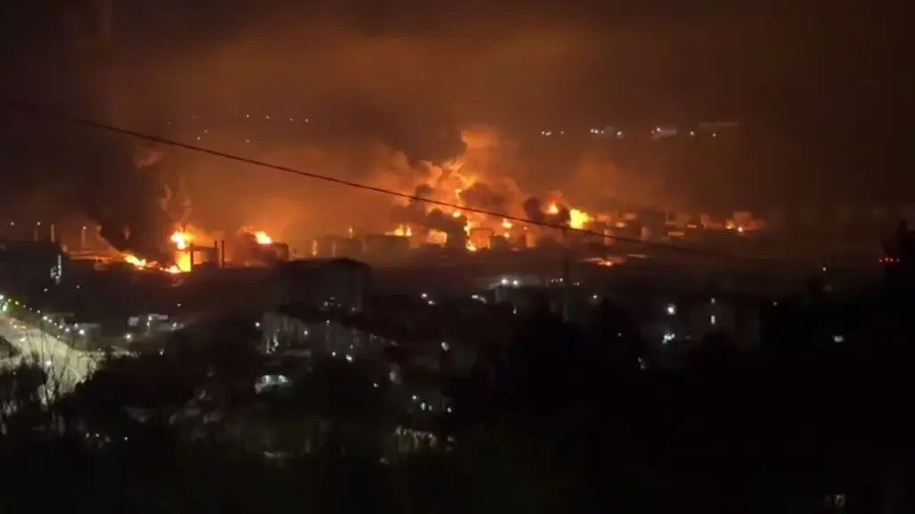 Tuapse burns again: drones hit the port city three days after the last fire was put out