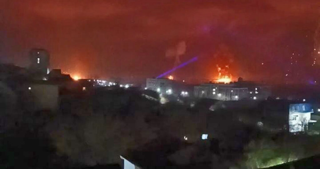 Ukraine Strikes Key Russian Oil Hub and Military Aircraft in Crimea