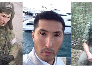 The Russian soldiers accussed of war crimes in 2022 in Bucha. Source: National Police