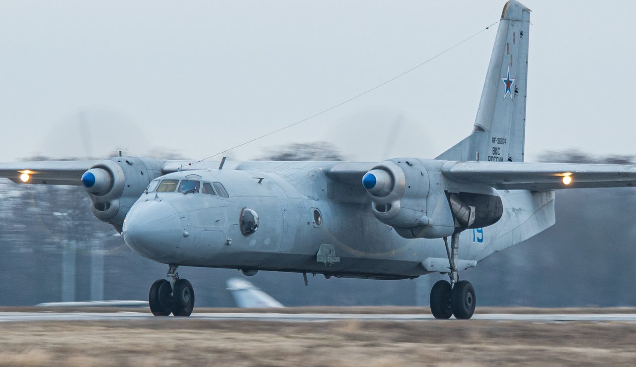 russia's military transport fleet designed kyiv — moscow's leaked documents show 143 its 368 antonovs need urgent repair · post russian an-26 aircraft (tail number rf-36074) rostov-on-don airbase 16 2020