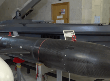 The Areion missile-drone. Source: Novyny Live screenshot